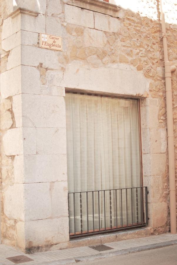 Fonda Mitja Otel Torroella de Montgrí Dış mekan fotoğraf